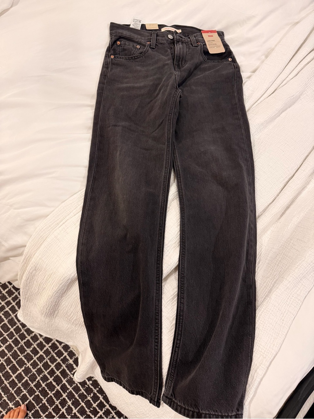 Levi's Black straight-Leg Jeans